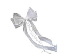 Diadema con lazo brillante para el cabello, tocado de reina, para desfiles, bailes, novia, boda, diadema