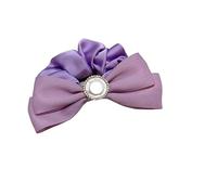 Diadema con lazo for el pelo con diamantes de imitación de colores vintage: elegante tiara, accesorio for el pelo for mujeres y niñas(Púrpura)
