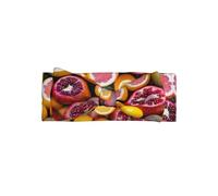 Diadema con lazo impreso con imagen de frutas, una diadema turbante de moda con elasticidad, adecuada para recién nacidos y bebés