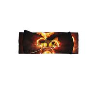 Diadema con lazo para bebé con estampado de calavera de fuego, regalo para recién nacidos, perfecto para bebés, niñas, accesorios para el cabello de princesa dulce