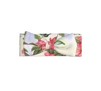 Diadema con lazo para bebé con estampado de colibrí, regalo para recién nacidos, perfecto para bebés, niñas, accesorios para el cabello de princesa dulce