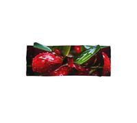 Diadema con lazo para bebé con estampado de frutas para después de la cosecha, diadema elástica súper suave, adecuada para recién nacidos, fiestas, sesiones de fotos y uso diario