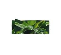 Diadema con lazo para bebé con estampado de gotas de rocío, diadema elástica súper suave, adecuada para recién nacidos, fiestas, sesiones de fotos y uso diario