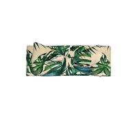 Diadema con lazo para bebé con estampado de hojas de plátano verde, regalo para recién nacidos, perfecto para bebés, niñas, accesorios para el cabello de princesa dulce