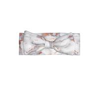 Diadema con lazo para bebé con estampado de mármol de oro rosa, regalo para recién nacidos, perfecto para bebés, niñas, accesorios para el cabello de princesa dulce