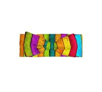 Diadema con lazo para bebé con estampado de tablero de madera de colores, regalo para recién nacidos, perfecto para bebés, niñas, accesorios para el cabello de princesa dulce
