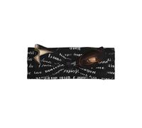 Diadema con lazo para bebé con texto misterioso y accesorio suave para el cabello para bebés recién nacidos, niños pequeños y niños.