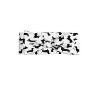 Diadema con lazo para bebé de Black Dogs, un accesorio para el pelo para recién nacidos y bebés, adecuado para bebés de 0 a 6 meses de edad