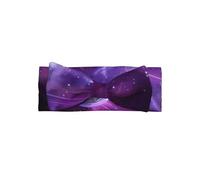 Diadema con lazo para bebé estrellado Galaxy Starry Space, un accesorio para el pelo para recién nacidos y bebés, adecuado para bebés de 0 a 6 meses