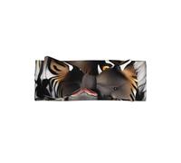 Diadema con lazo para bebé Tiger At Rest y accesorio suave para el pelo para bebés recién nacidos, niños pequeños y niños.