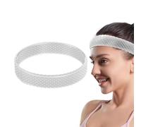 Diadema con mango de peluca, ajustable, antisudor, banda de silicona antideslizante, gorras de peluca para mujer, cintas transparentes para mantener las pelucas en su lugar y toda la T