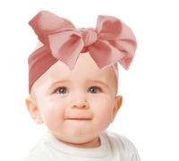 Diadema con nudo para niños pequeños,Diademas para niños pequeños,Cómodas diademas con lazo para niñas pequeñas | Diademas para niños hechas a mano para cumpleaños, baby showers, Navidad, fotografía f
