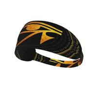 Diadema con ojo dorado de la antigua diosa egipcia, diadema elástica unisex, diadema que absorbe la humedad para deportes, correr, yoga.