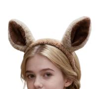 Diadema Con Orejas De Caballo - Gorros De Vestir De Felpa, Lindas Con Orejas De Animales | Para Niños Adultos Jóvenes De Disfraces De Halloween Actuación Escénica Fotografía Creadores