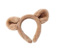 Diadema con Orejas de Oso Adulto,Diadema de Oso | Linda diadema de felpa peluda de belleza | Diadema para el cabello para lavado de cara, maquillaje para el cuidado de la piel, accesorios para el cabe