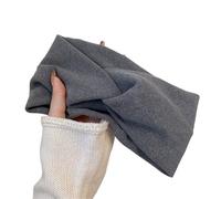 Diadema Con Orejeras Diademas anchas for mujer, diadema elástica resistente for deportes y yoga, accesorios for el cabello for niñas. Nuevas(Grey)