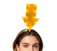 Diadema con punta de flecha | Accesorios Fotográficos de Cabeza Iluminados | Diadema de | para Celebraciones de Festivales, Reuniones Festivas, Carnavales, para Solteros, Cosplay