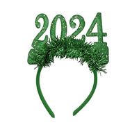 Diadema con purpurina, accesorios para fotos, fiesta, karaoke, fiesta, Navidad, 2024, para Año Nuevo, Navidad, etc