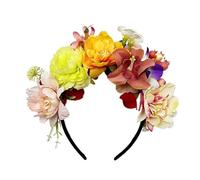 Diadema con rosas for mujer, diadema romántica con bisel rojo, diademas for el pelo, diadema de boda for niña, accesorios for el cabello Para accesorios de pelo de las niñas de las mujere(Color5)