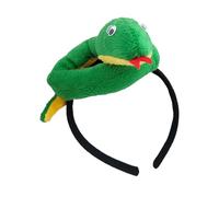 Diadema con serpiente, diadema de felpa con serpiente, diadema creativa con serpiente, diadema de peluche, para cosplay familiar