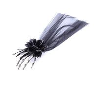 Diadema con velo para el día de los muertos, diadema y velo gótico, velo negro, sombrero pequeño, accesorios para el cabello, horquilla