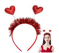 Diadema Corazones Reina Corazones Decoración San Valentín Disfraz De Cupido Diadema Carnaval Hora Loca Boda Accesorios Decoracion Fiesta (C)