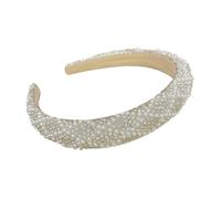 Diadema creativa con perlas delicadas para el pelo, para mayor comodidad y encanto en fiestas, reuniones y fotos, diadema de perlas