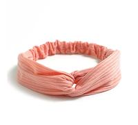 Diadema cruzada para mujer, diadema boho cruzada, banda elástica para el cabello, accesorios para el cabello, diademas de tela para mujeres, deportes, yoga, rosa B