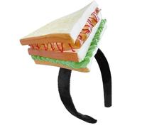 Diadema De - 7.09 Pulgadas, Peinado De Alimentos, Aro De Pelo Sandwich, Sombreros De Traje De Fantasía | Grupo De Festival De Cosplay De , Tema De Carna