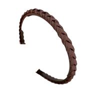 Diadema de agarre para el cuidado de la piel, maquillaje, suave, transpirable, diseño trenzado, para flequillo lateral, solución de domesticación antideslizante