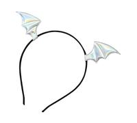 - Diadema de alas de murciélago para Halloween, con alas de murciélago y alas negras, diadema de Halloween para adultos, accesorio de disfraz para fiestas y cosplay