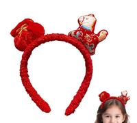 Diadema de Animal | Accesorio para la Cabeza de Peluche de - Tocado Festivo Para Fiestas - Accesorio Para Año Nuevo Navidad Carnaval Representación Escénica Juego De Roles Y Celebraciones