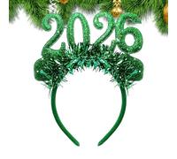 Diadema De Año Nuevo - Tiara 2026 | Tocado Brillante Para Selfies Para Eventos Festivos, Fiestas, Cabinas De Disfraces | Perfecto Para El Hogar, El Aula, Celebraciones En Interiores, Adultos Y M