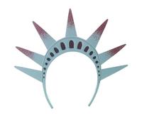 Diadema de antorcha de la Estatua de las Libertades para fiestas de carnaval y día del 4 de julio, accesorios de disfraz de cosplay nacionales