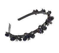 Diadema de aro colorida y brillante para el pelo, con forma de mariposa, para fiesta de escenario, para mujer