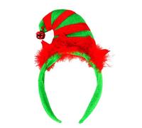 Diadema De Astas Navideñas - Diadema De Reno, Accesorios Festivos Para Campanas | Gorros Navideños Para Niños Y Adultos, Lindas Diademas De Alce, Tocado Navideño Con Estrellas, Cintas, Decoración De M
