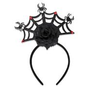 Diadema de bruja brillante para Navidad, Halloween, fiesta, karaoke, cosplay, accesorios
