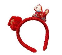 Diadema De Caballo,Diadema con Diseños de Suerte | Accesorios para Cabello de Festival de Primavera | Accesorio Para Año Nuevo Navidad Carnaval Representación Escénica Juego De Roles Y Celebraciones