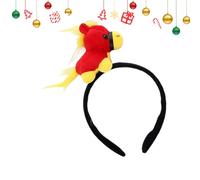 Diadema de Caballo para el Año Nuevo | Lindo Accesorio De Cabeza De Peluche Con Temática Cartoon - Tocado De Caballo Para Damas | para Fiesta de Maquillaje Halloween Cosplay Teatro Navidad y Eventos