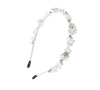 Diadema de cristal brillante antideslizante para niños entusiastas de los deportes dinámicos, cómoda diadema de cristal modificable con suavizado para todos los días para siempre