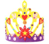 Diadema de cristal colorida para fotos, diadema divertida, para fiesta, karaoke, fiesta, coronas para Halloween, escenario, para niños