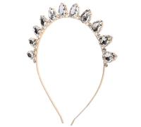 Diadema de Cristal en Forma de Gota Clara para Niña