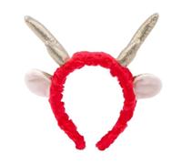 Diadema de cuerno de dragón de Año Nuevo chino, suave, llamativa, colores llamativos, cómoda elasticidad, ideal para festividades, Navidad, para adultos, diademas de Navidad para mujeres, diademas de