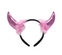 Diadema de cuernos de diablo, diadema de cuernos de Halloween, diadema de cuernos para cosplay, accesorios para fotos, accesorio para el cabello