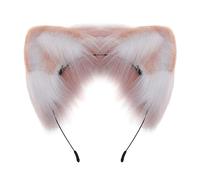 Diadema de diadema de Halloween con orejas de dibujos animados para mujer, diadema de maquillaje para Pascua, carnavales, cosplay, accesorios para el cabello, diademas de felpa para lavar la cara,
