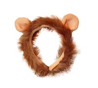 Diadema de dibujos animados 3D de felpa para mujer, para lavar la cara, para adultos, niños, reuniones familiares, fiestas