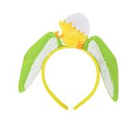 Diadema de dibujos animados de Pascua para niños, conejo, pollito, vestido de vacaciones, diadema de huevo de Pascua, diadema de orejas de conejo, diadema para festivales (verde, talla única)
