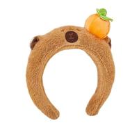 Diadema de dibujos animados para el pelo, accesorios elegantes para la cabeza, diadema de felpa para mujer, estética, aro para el pelo