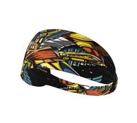 Diadema de diosa egipcia antigua, diadema elástica unisex, diadema que absorbe la humedad para deportes, correr, yoga.