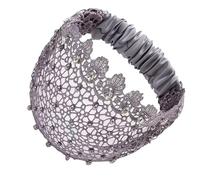 Diadema De Encaje Con Perlas Estilo Bohemio,Estilo vintage con ojetes, banda elástica y pedrería - anchas de encaje boho femenino - Para Bodas, Ceremonias Nupciales, Citas Románticas Y Ocasiones Esp